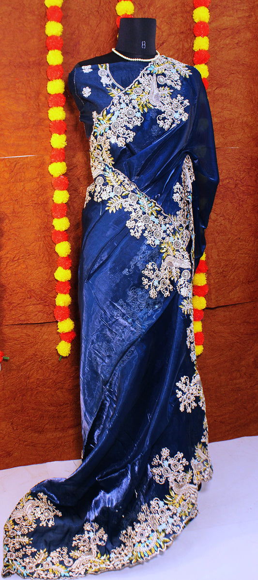 Jimmy Choo Glam – Heavy Embroidered Sarees for Star Moments