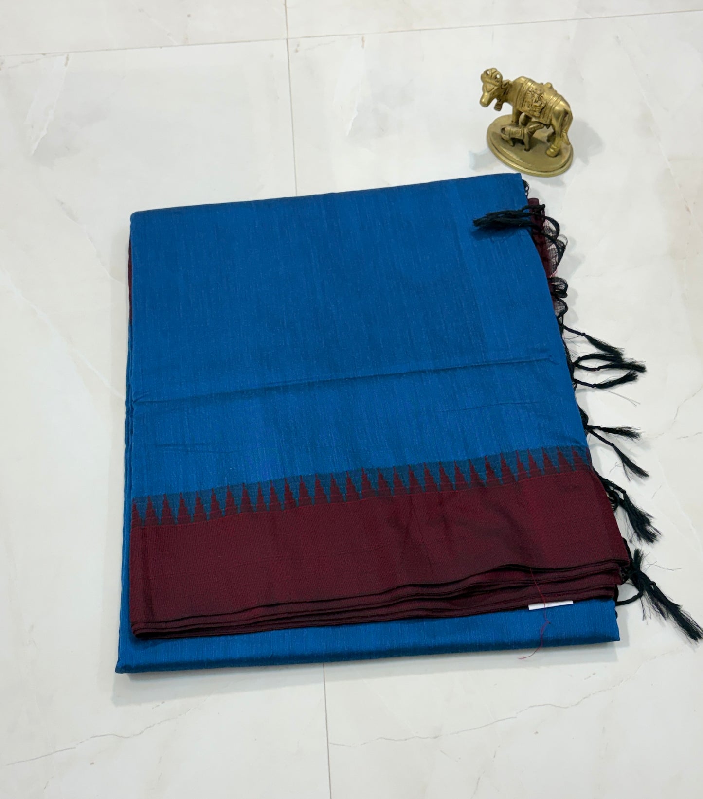 Temple borders, timeless grace – Kalyani Cotton Silk