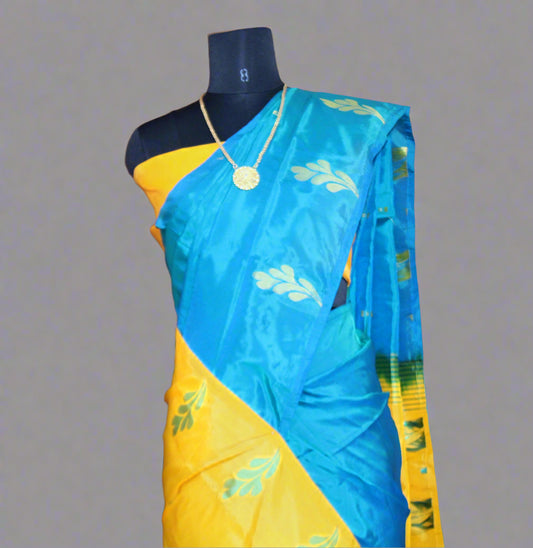 Banana Pith Sarees  With Big Motifs- Eco-luxury in every drape