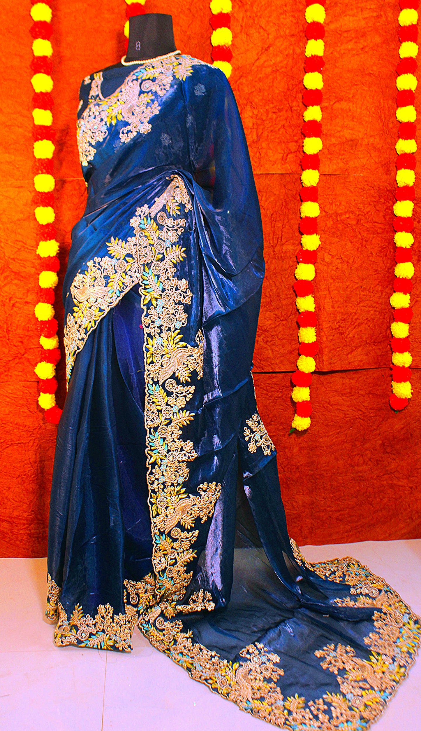Jimmy Choo Glam – Heavy Embroidered Sarees for Star Moments