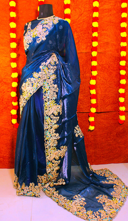 Jimmy Choo Glam – Heavy Embroidered Sarees for Star Moments