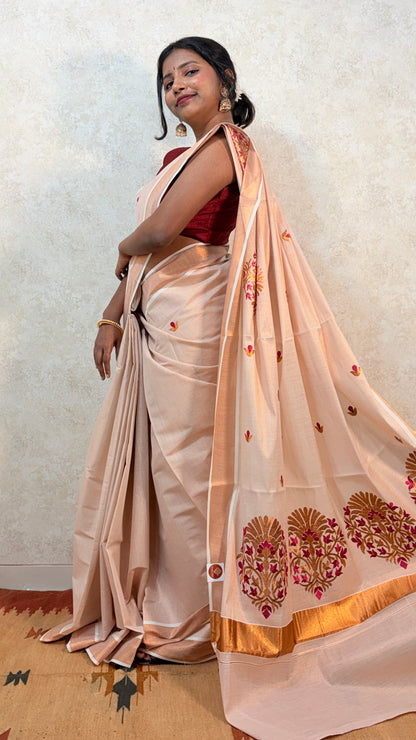 Kerala Kasavu Sarees – Timeless Tradition