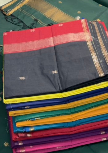 Maheshwari Karnphule Saree – Graceful Weaves in Cotton Silk