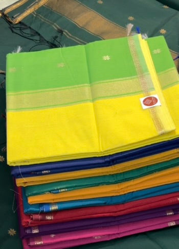 Maheshwari Karnphule Saree – Graceful Weaves in Cotton Silk