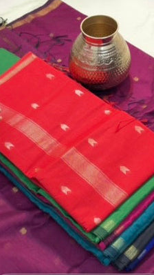 Lightweight Maheshwari with Arrow motifs for Work & Festive Grace.