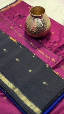 Lightweight Maheshwari with Arrow motifs for Work & Festive Grace.