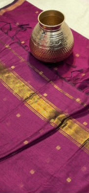Lightweight Maheshwari with Arrow motifs for Work & Festive Grace.