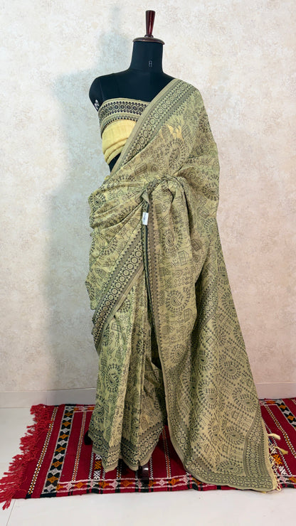Warli full  Prestitched