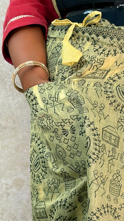 Warli full  Prestitched