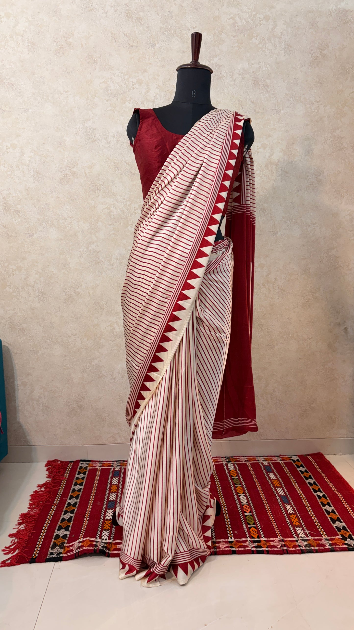 Modal Semi Silk White- Ready-to-Wear Comfort with Luxe Style