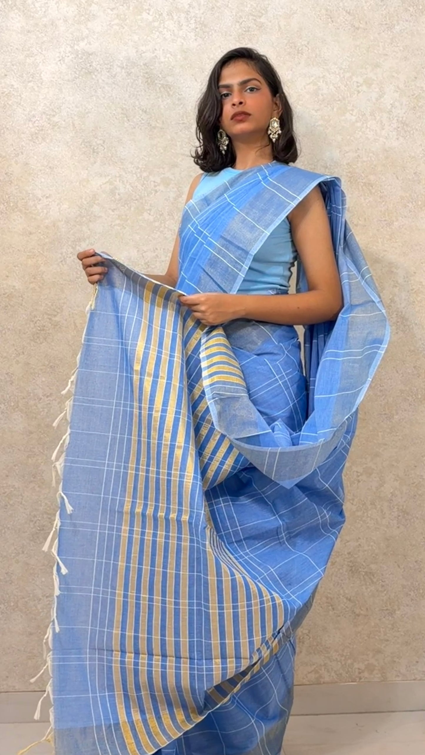 Banana Cotton Sarees – Sustainable, Handwoven Elegance