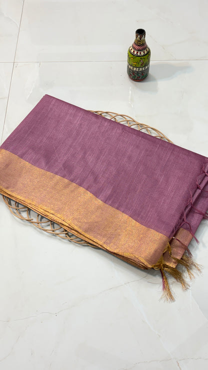 Bhagalpuri Semi Silk Saree : Grace in Simplicity