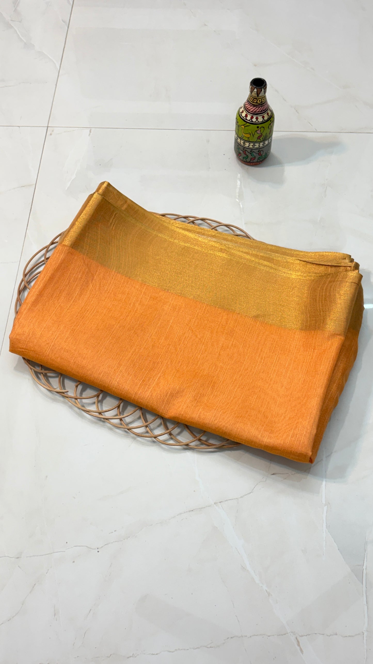 Bhagalpuri Semi Silk Saree : Grace in Simplicity