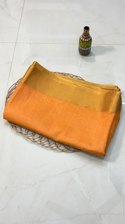 Bhagalpuri Semi Silk Saree : Grace in Simplicity