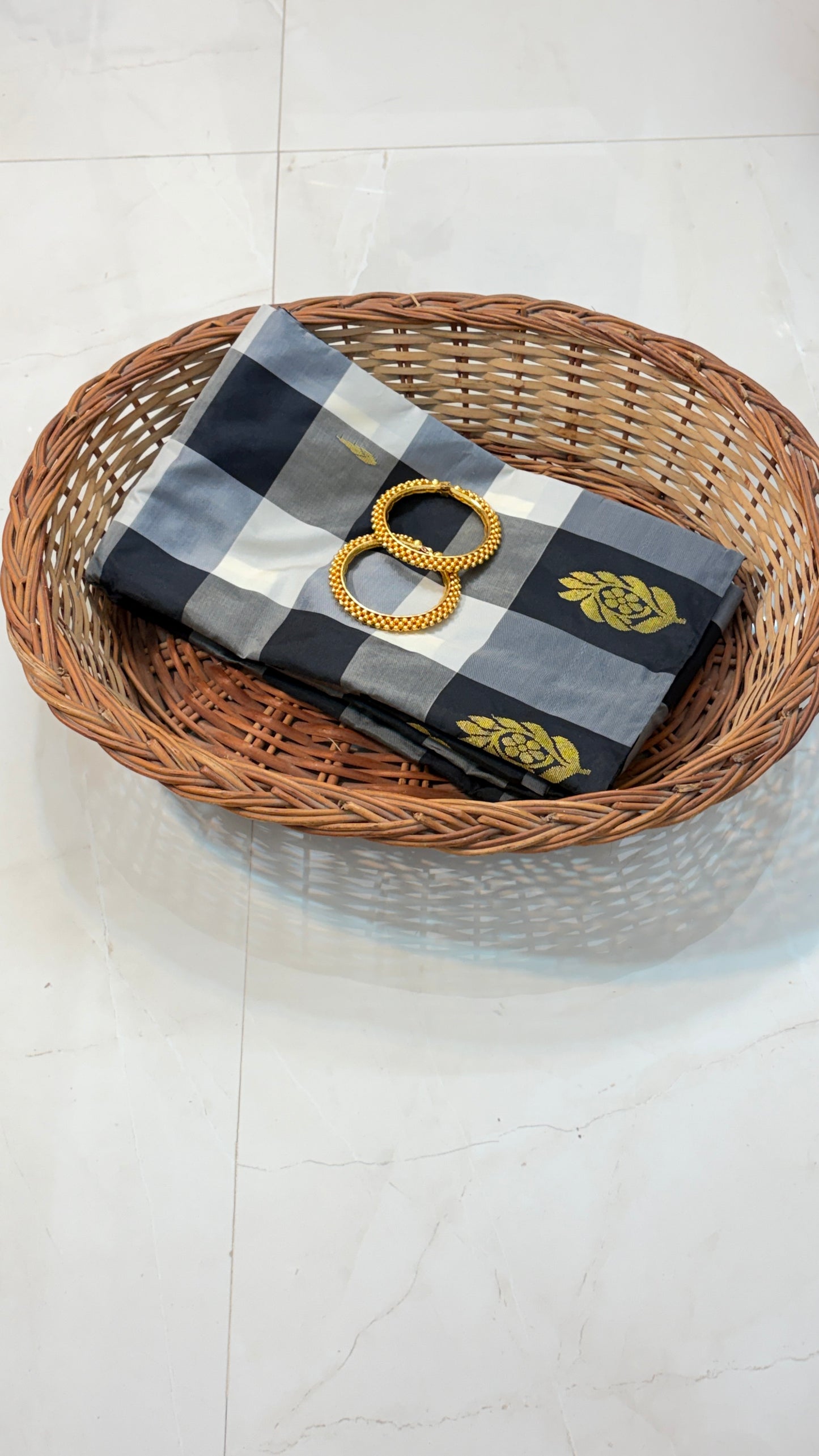 Madras Checks Soft Silk Sarees