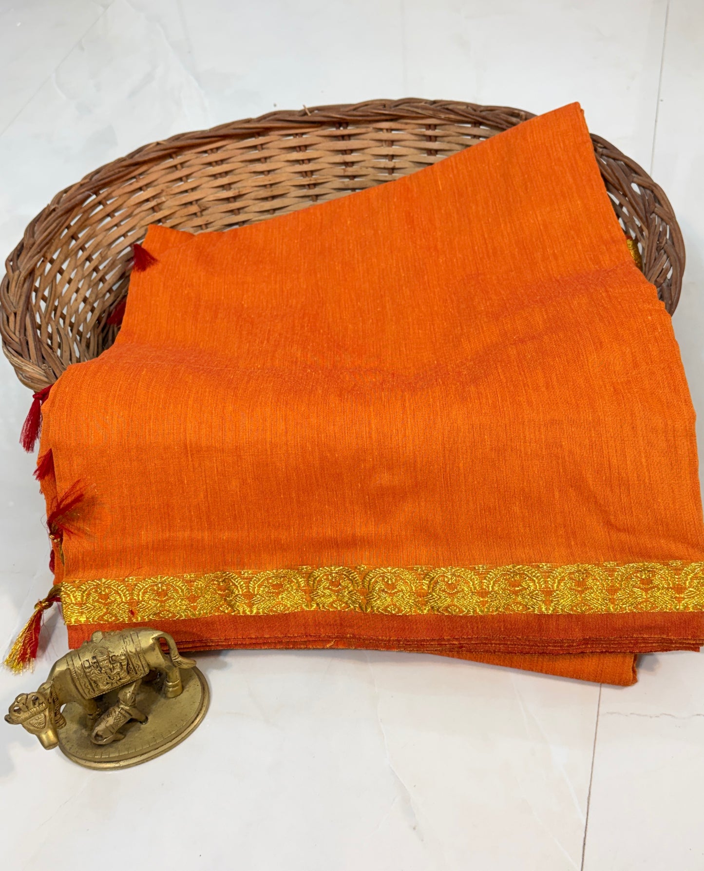 Kanchi Cotton Saree-Heritage in Cotton Threads