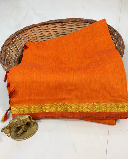 Kanchi Cotton Saree-Heritage in Cotton Threads