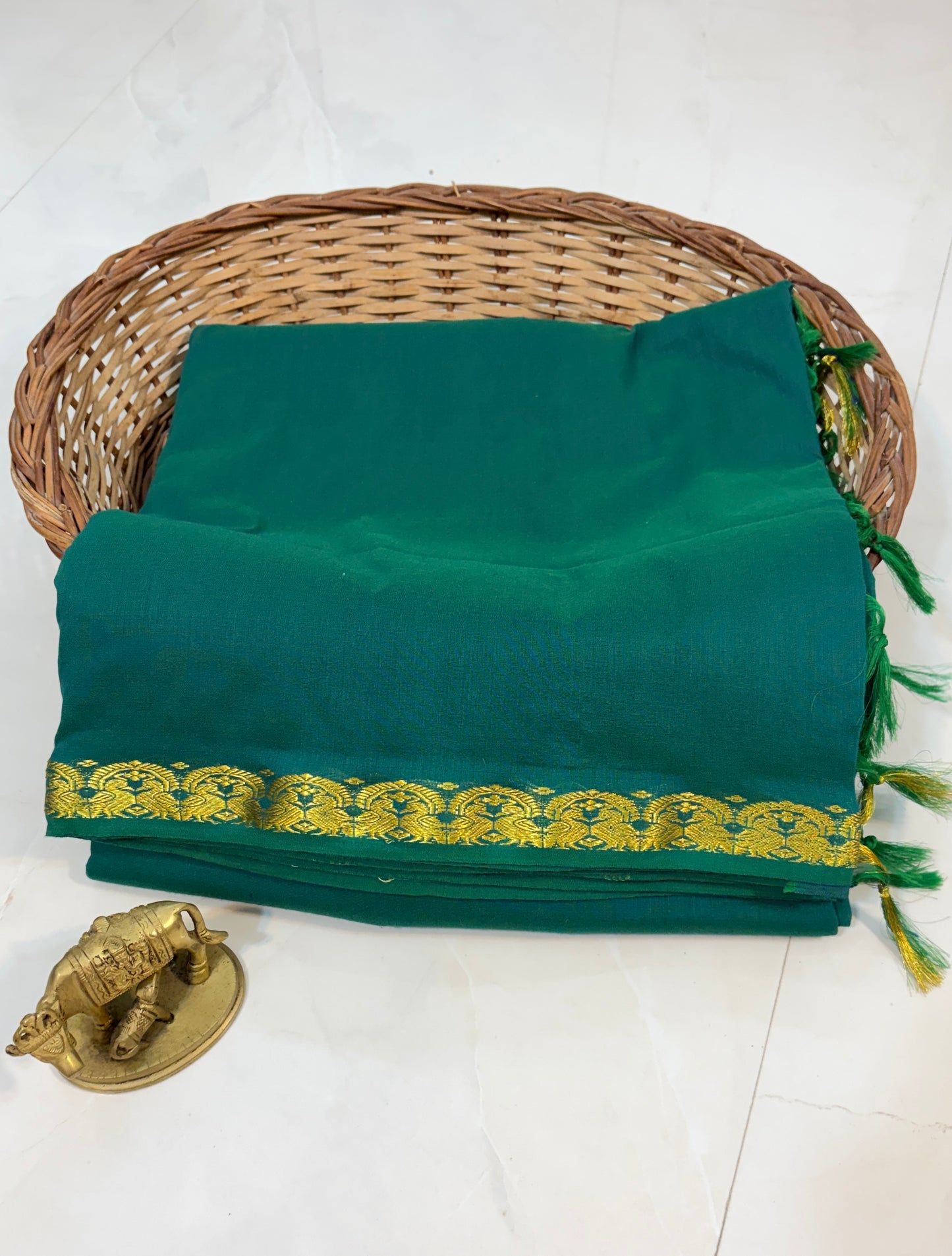 Kanchi Cotton Saree-Heritage in Cotton Threads