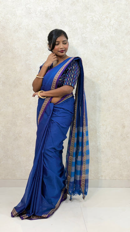 Rudraksh Border sarees