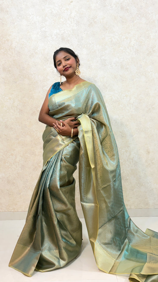 Tissue Jaquard sarees