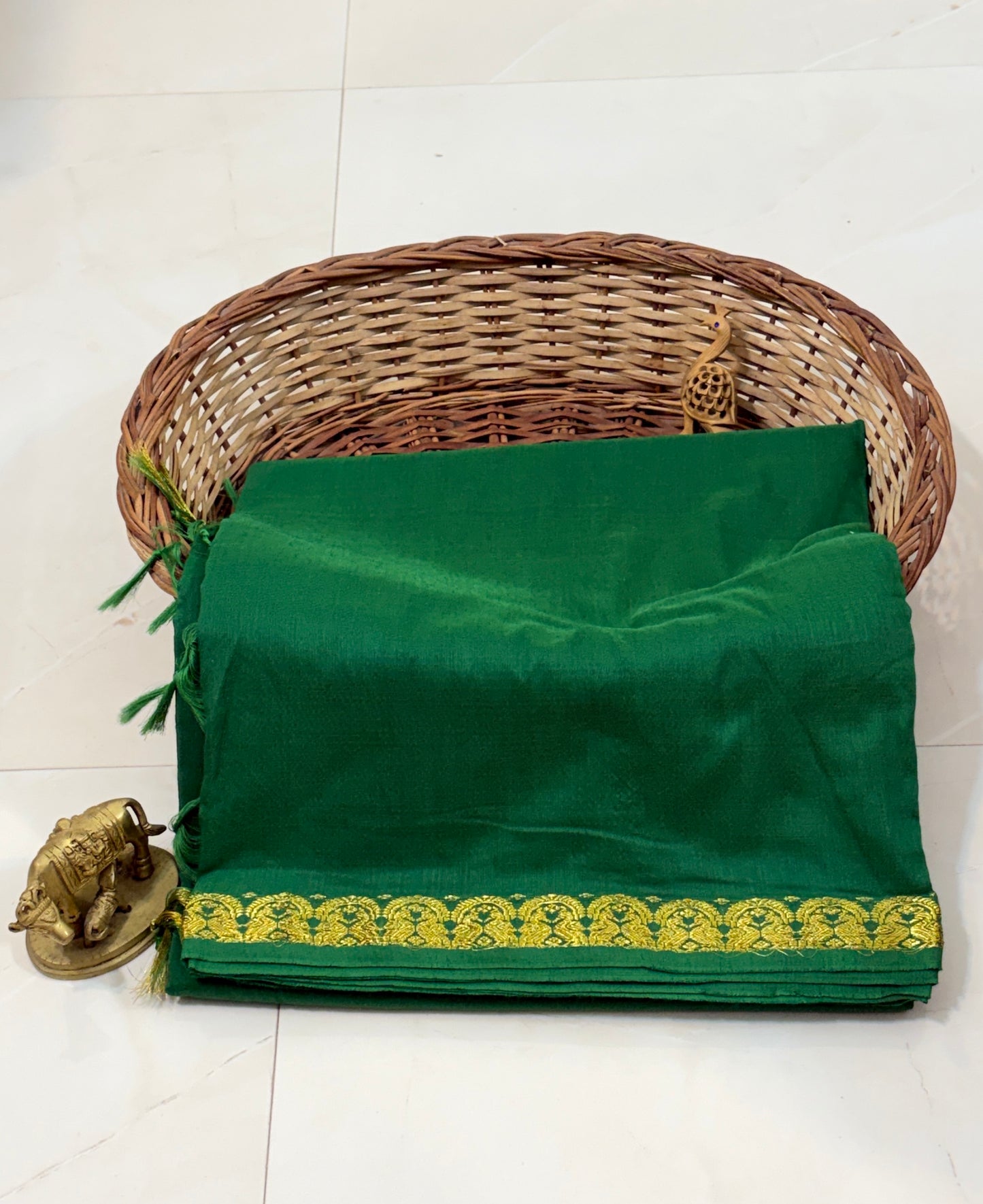 Kanchi Cotton Saree-Heritage in Cotton Threads
