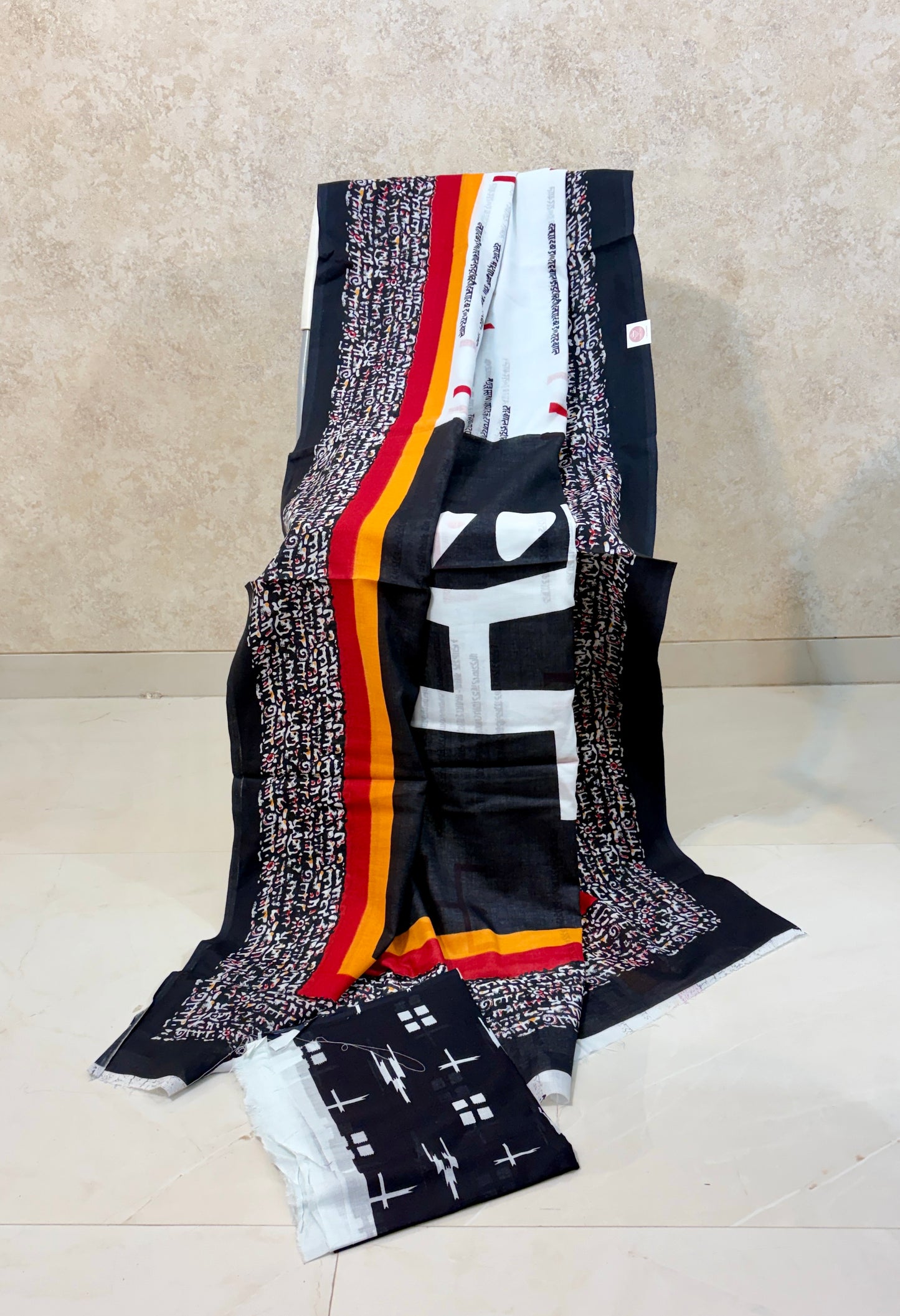 Mul Cotton with Quirky Twist : Saree with Gen z vibe