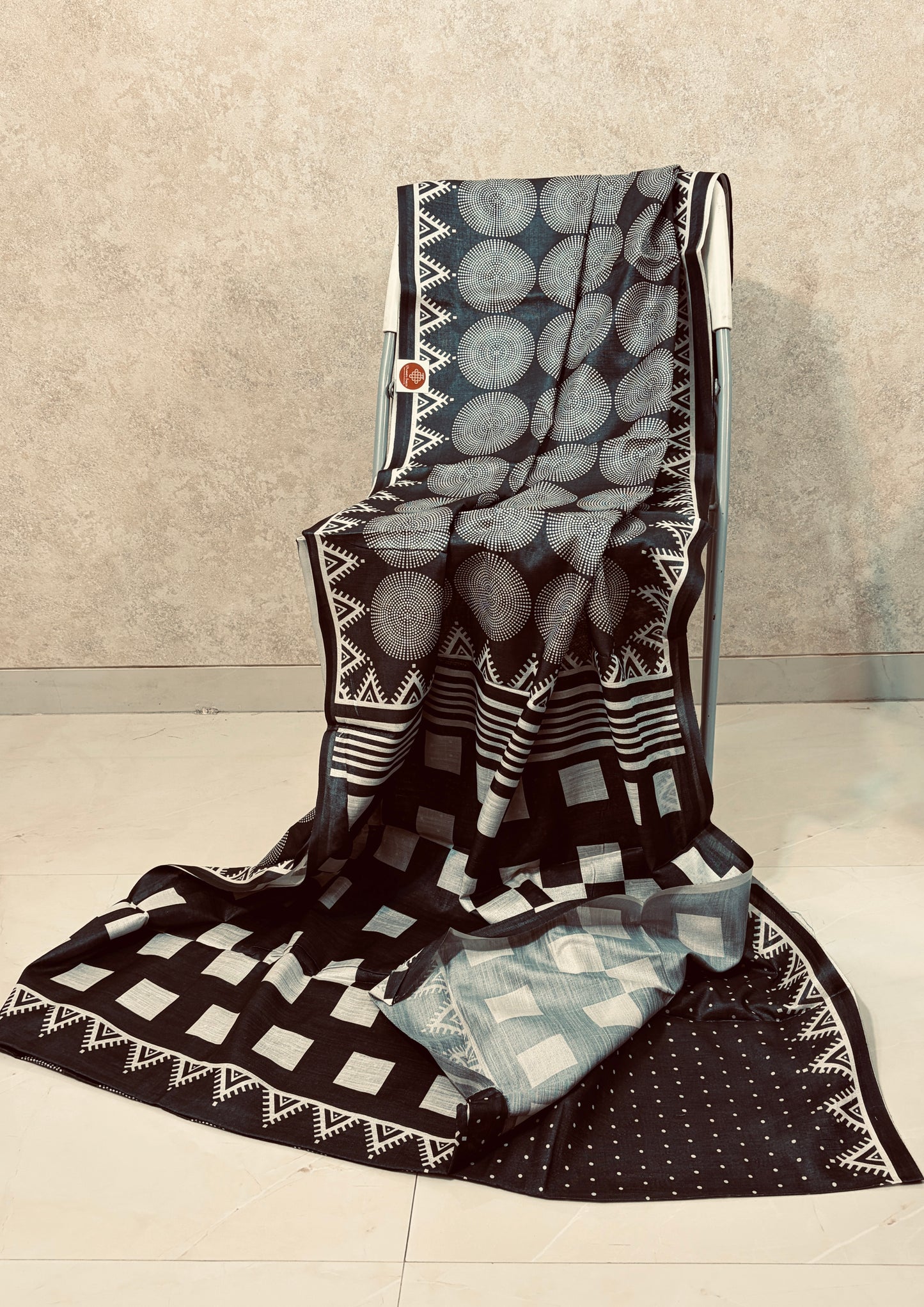 Mul Cotton with Quirky Twist : Saree with Gen z vibe