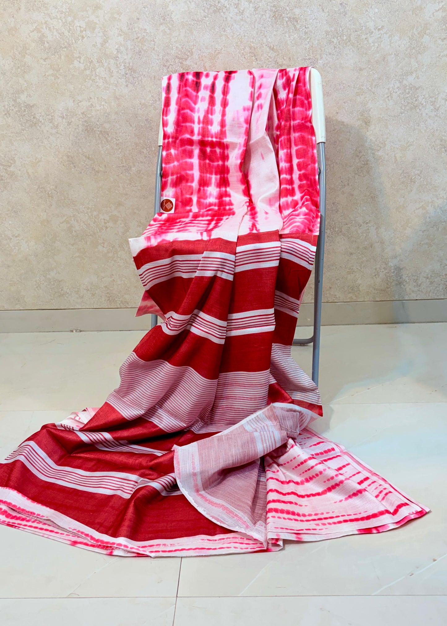Shibori Print Mul Cotton Sarees – Art in Every Fold