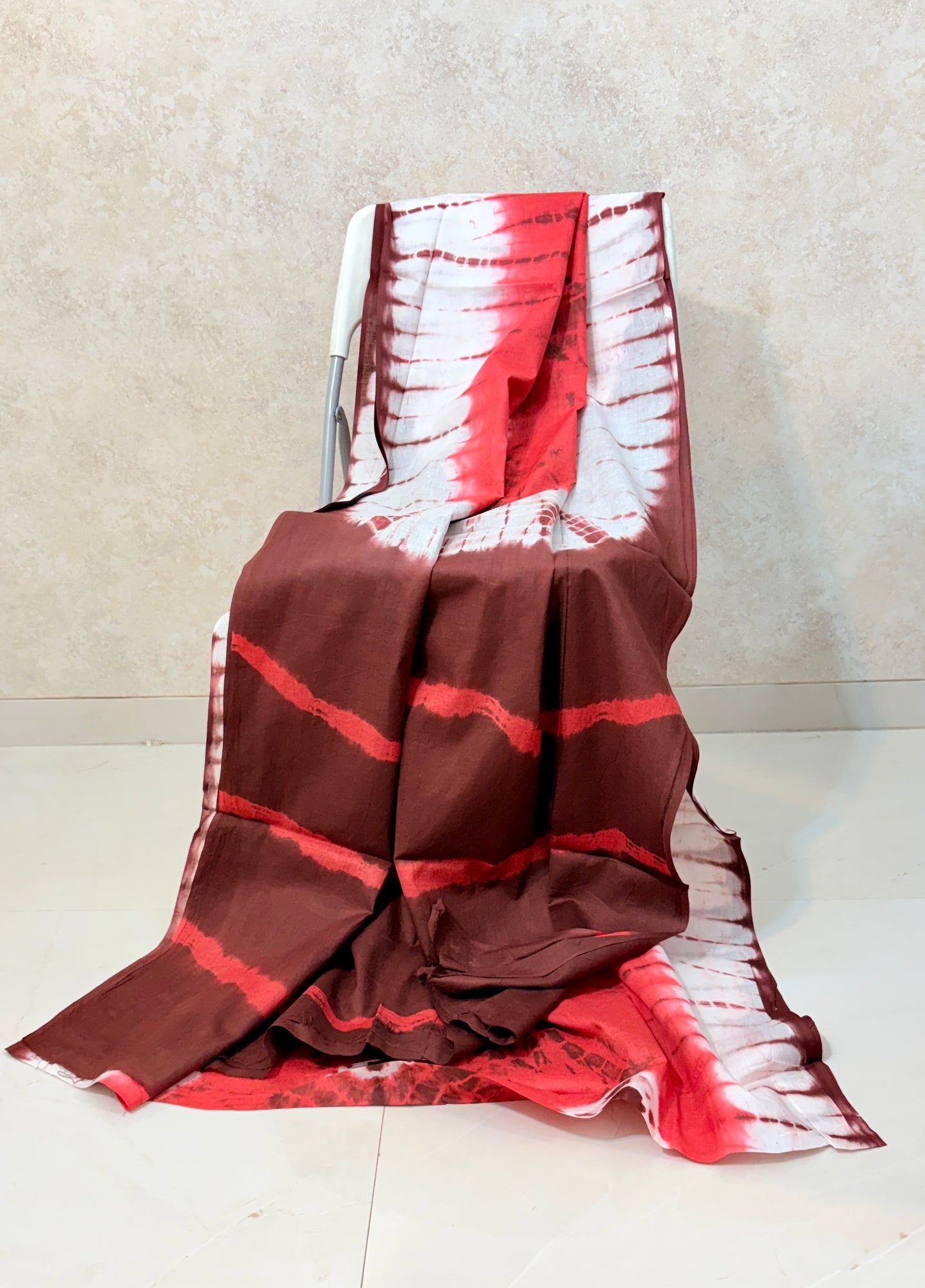 Shibori Print Mul Cotton Sarees – Art in Every Fold