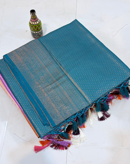Kubera Silk Golden Splendor: Rich Sarees for Regal Occasions