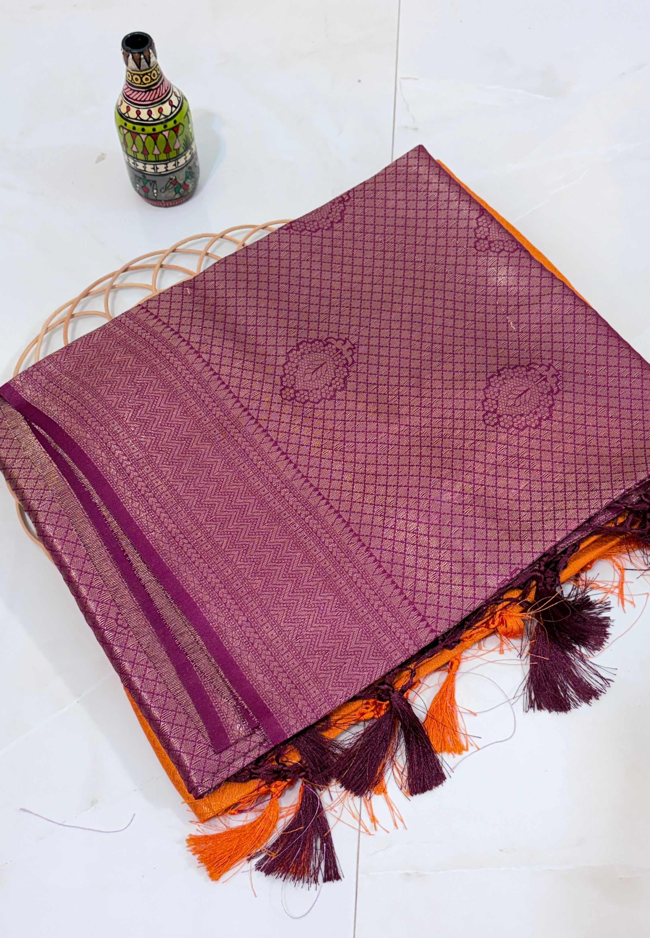 Kubera Silk Golden Splendor: Rich Sarees for Regal Occasions