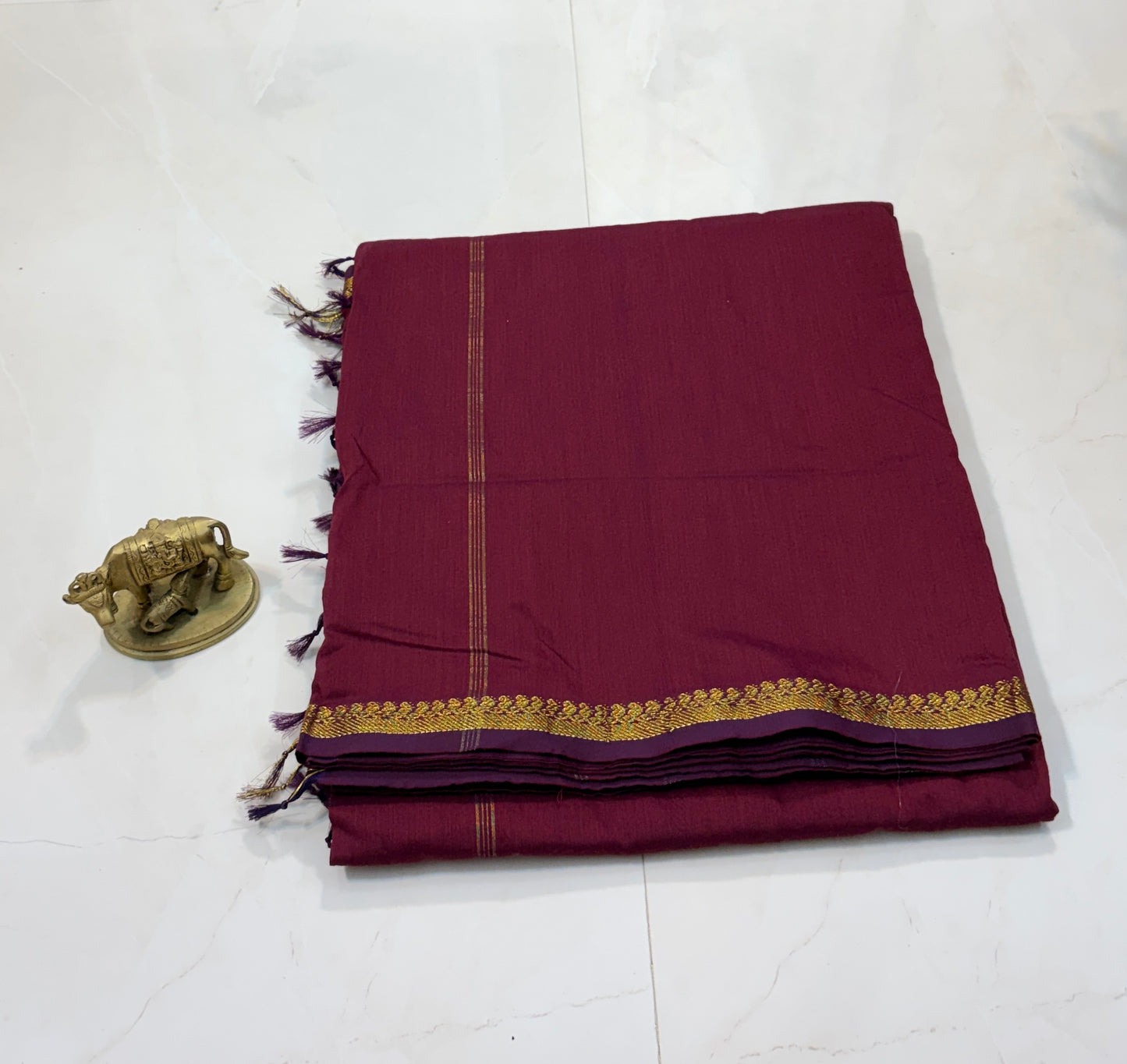 Kanchi Cotton Saree-Heritage in Cotton Threads