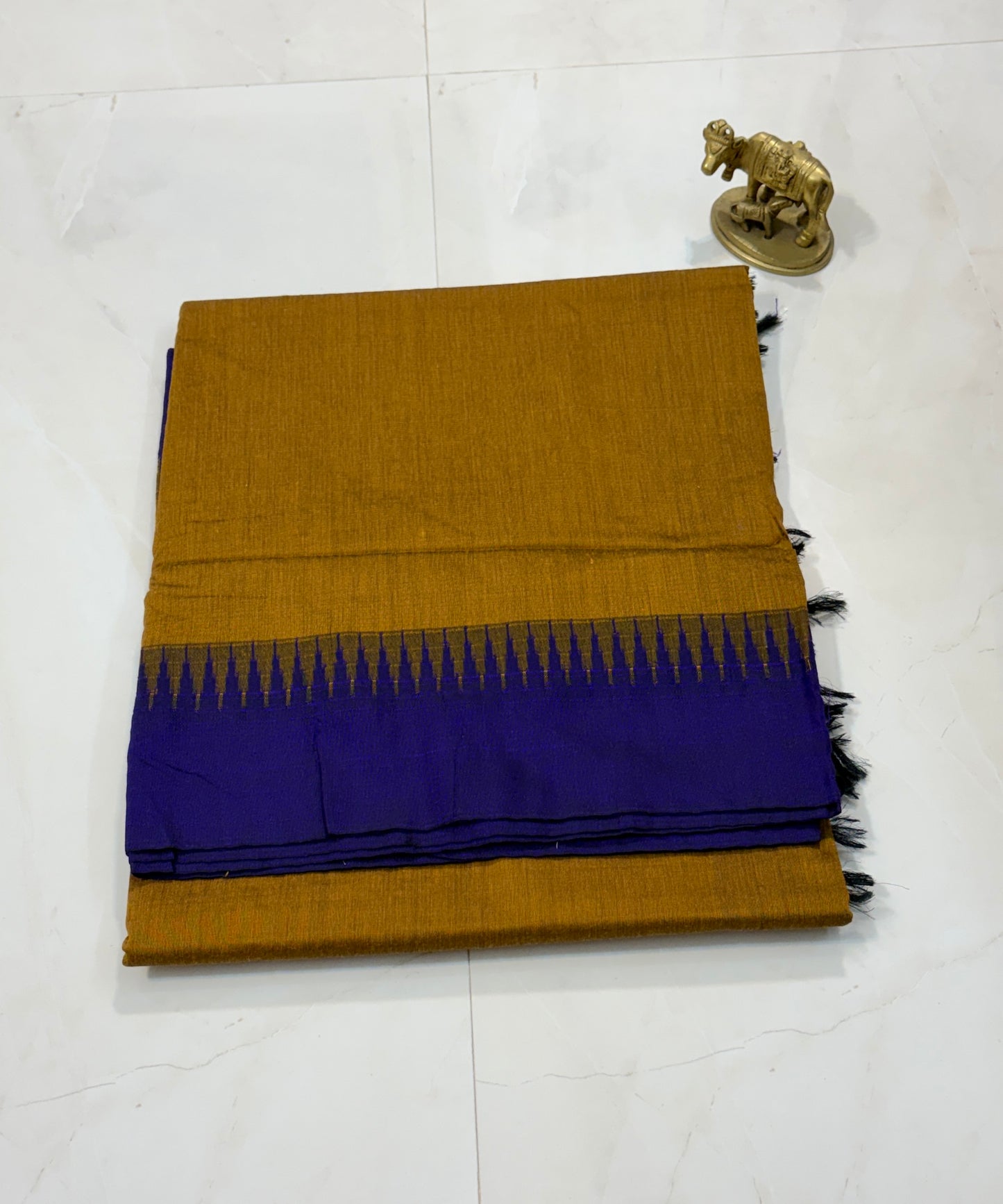 Temple borders, timeless grace – Kalyani Cotton Silk