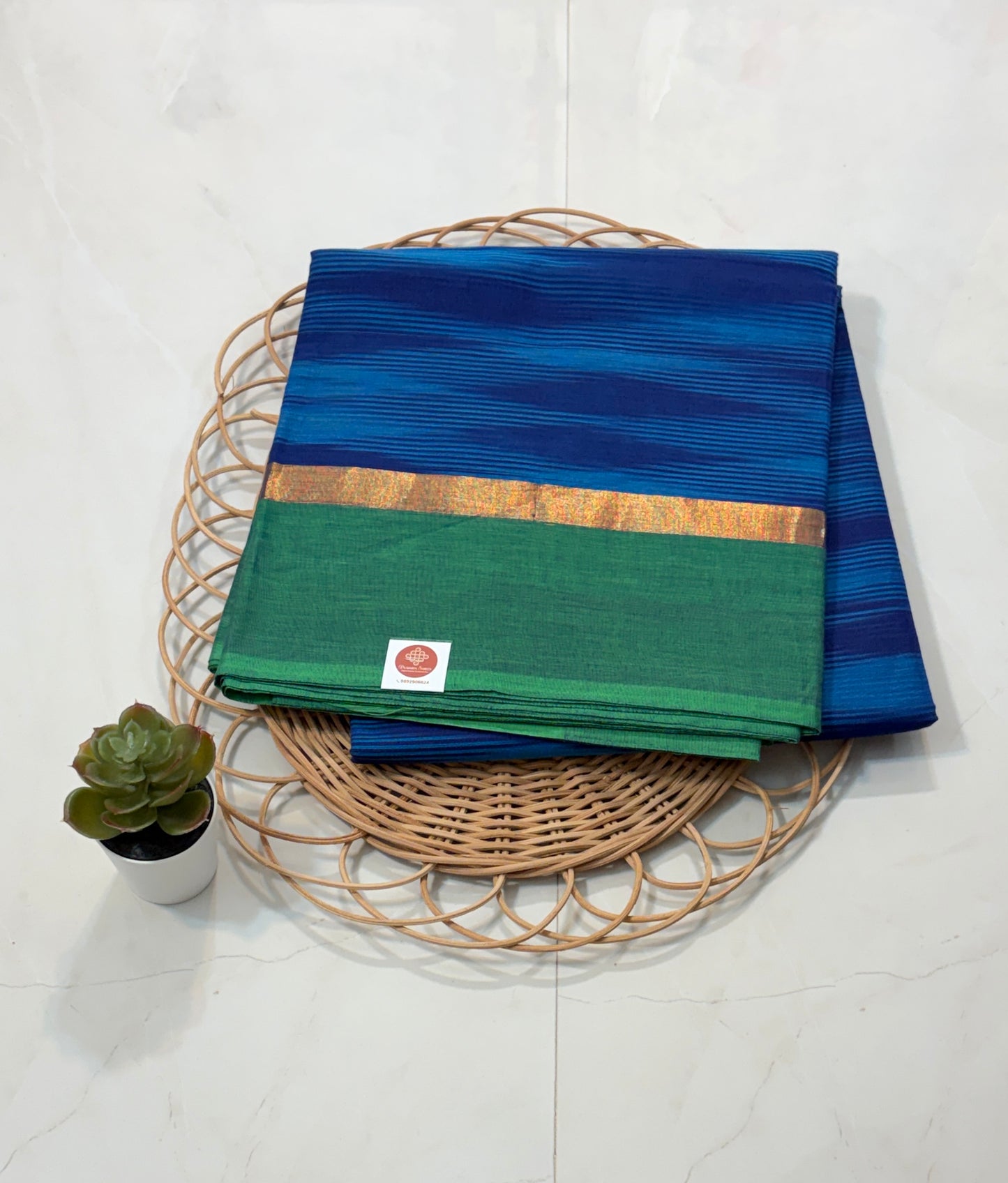 Ikkat saree Impressions – Cotton Comfort with Contrast Charm