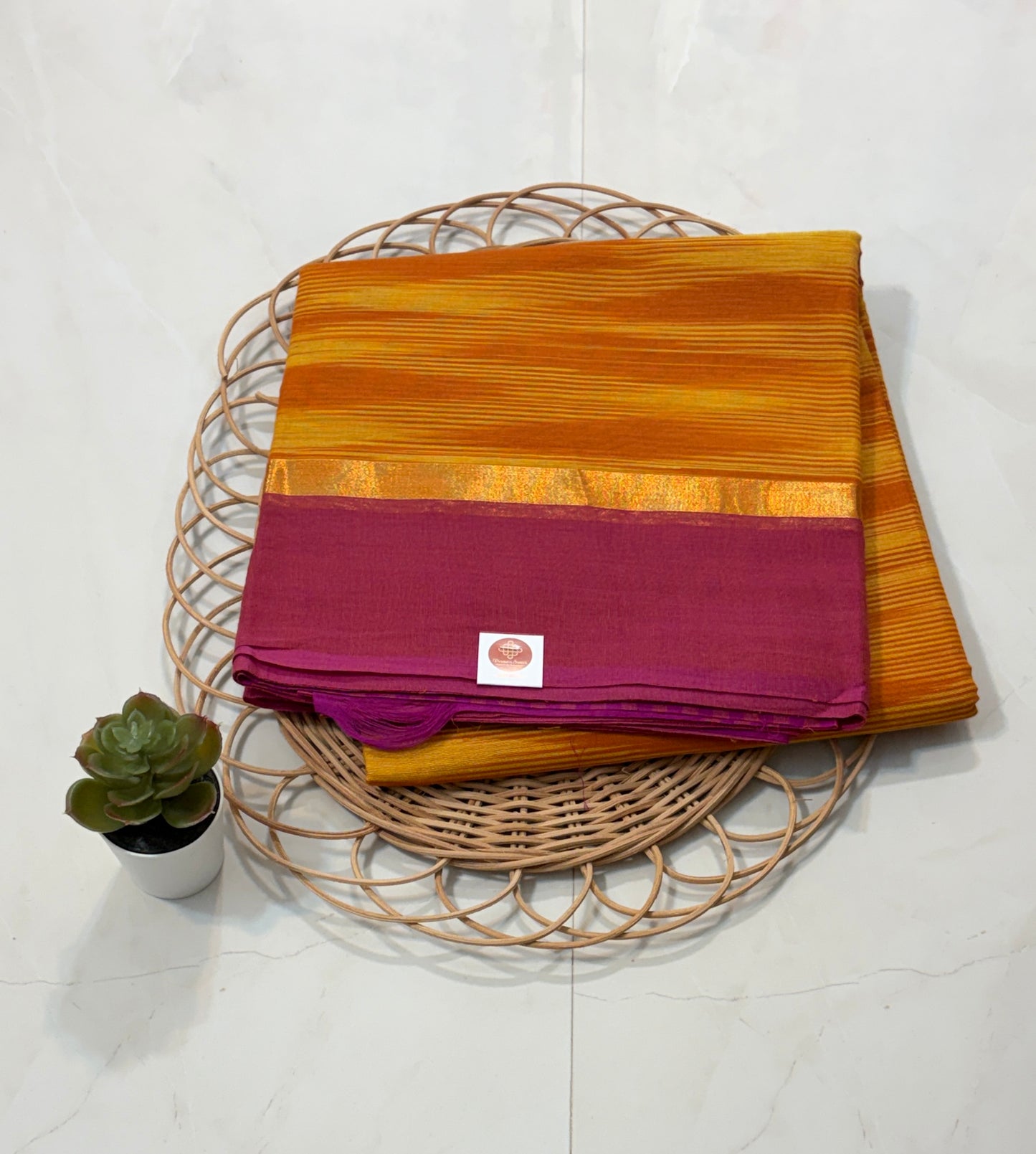 Ikkat saree Impressions – Cotton Comfort with Contrast Charm