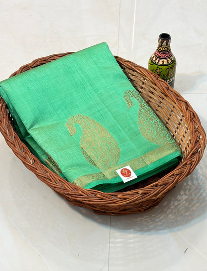 Raw Silk with Mango (Koyari) Border
