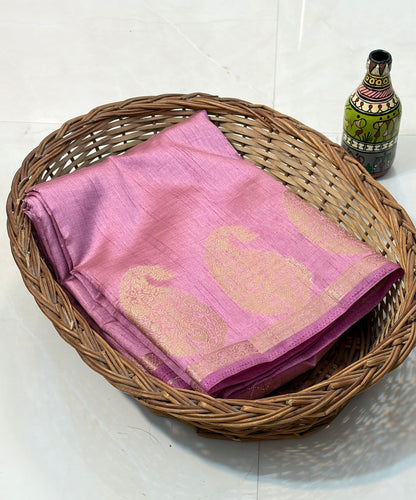 Raw Silk with Mango (Koyari) Border