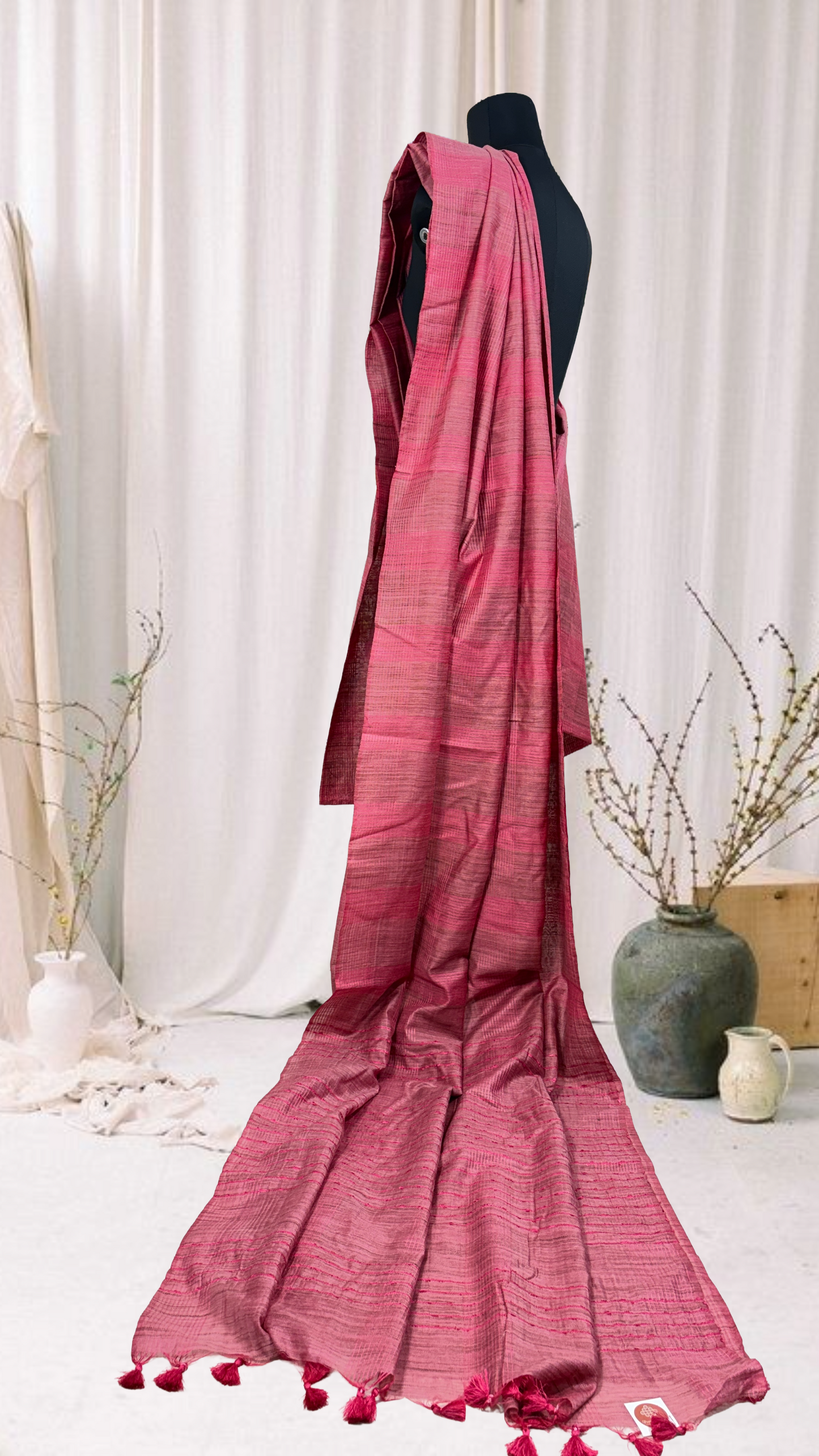 Bamboo Silk sare-Checks edition