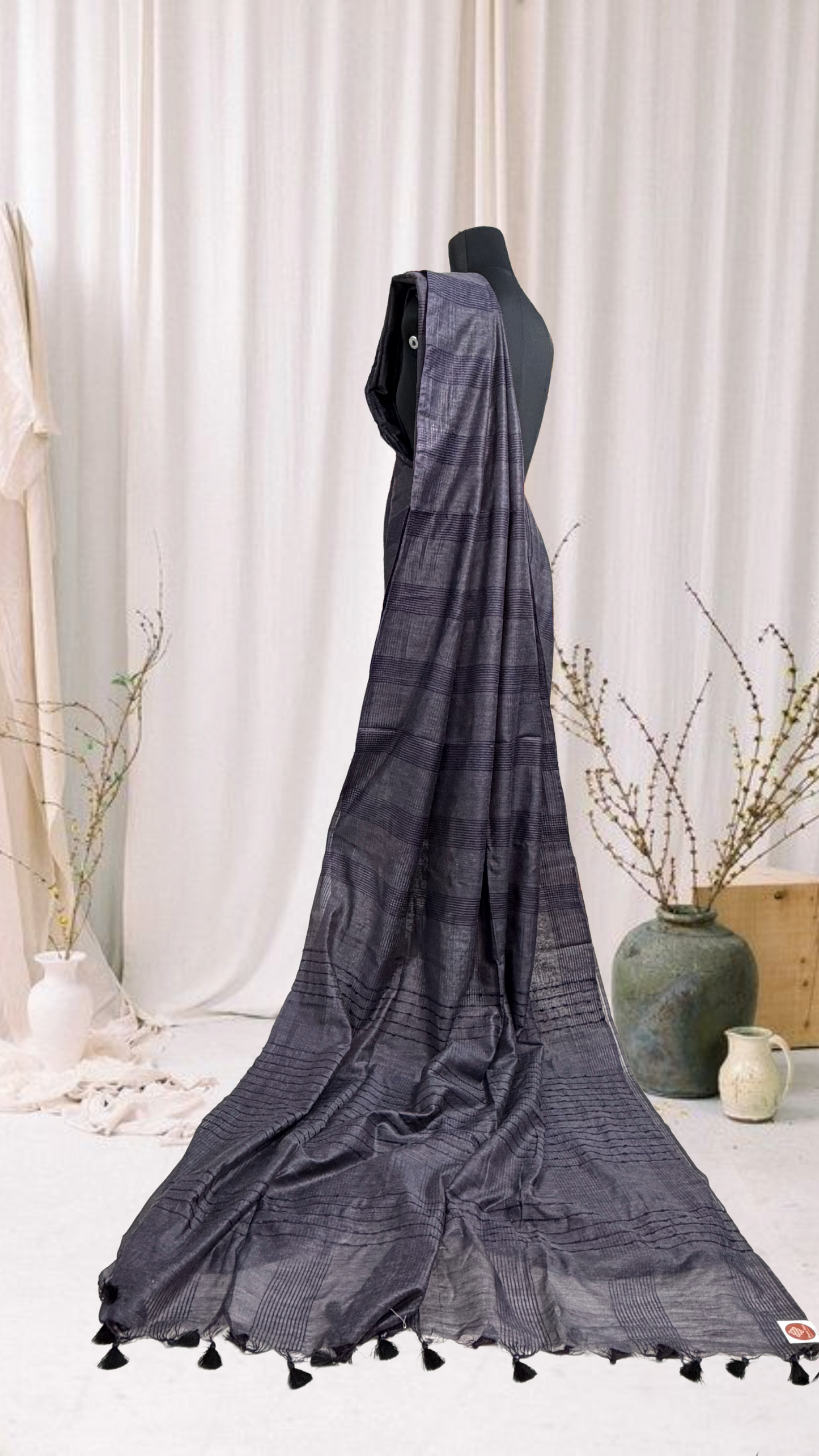Bamboo Silk sare-Checks edition
