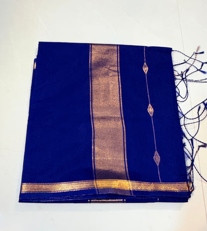 Maheshwari Magic in Diamond Edition – Graceful Weaves in Cotton Silk