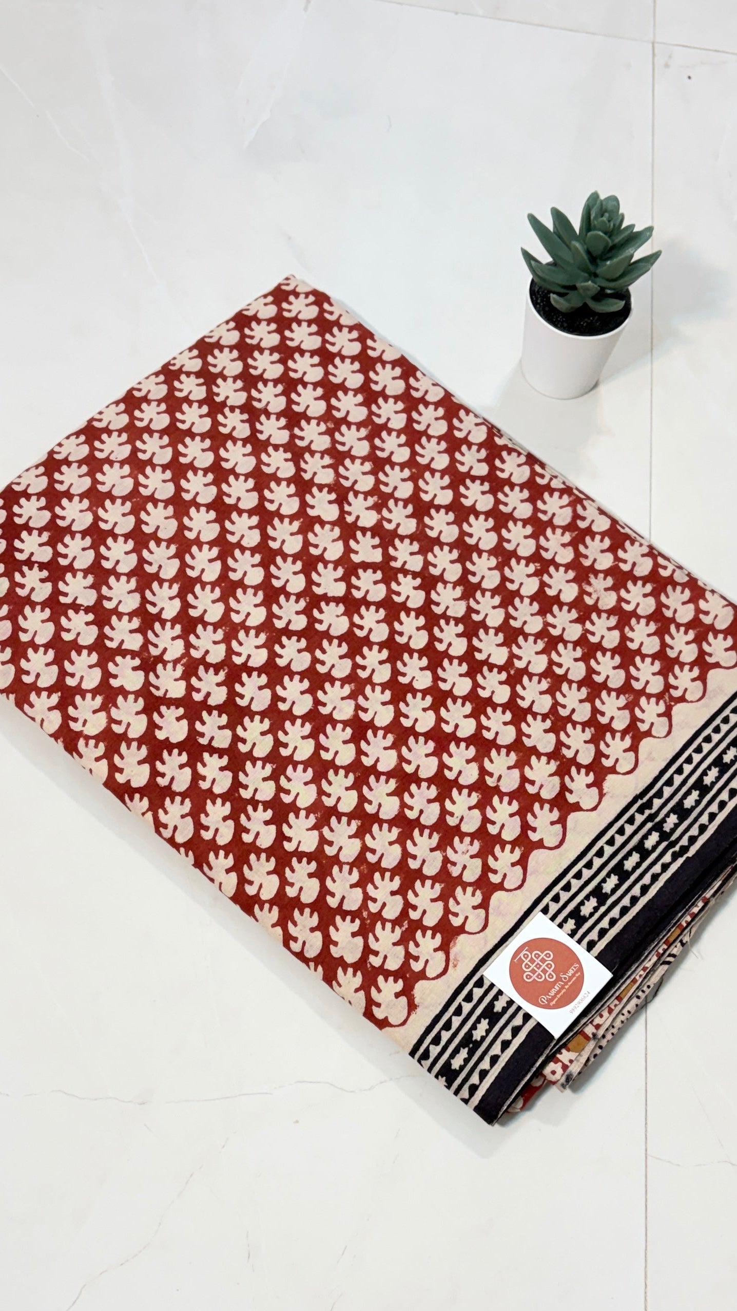 Earthy Elegance: Bagru in Mul Cotton sarees