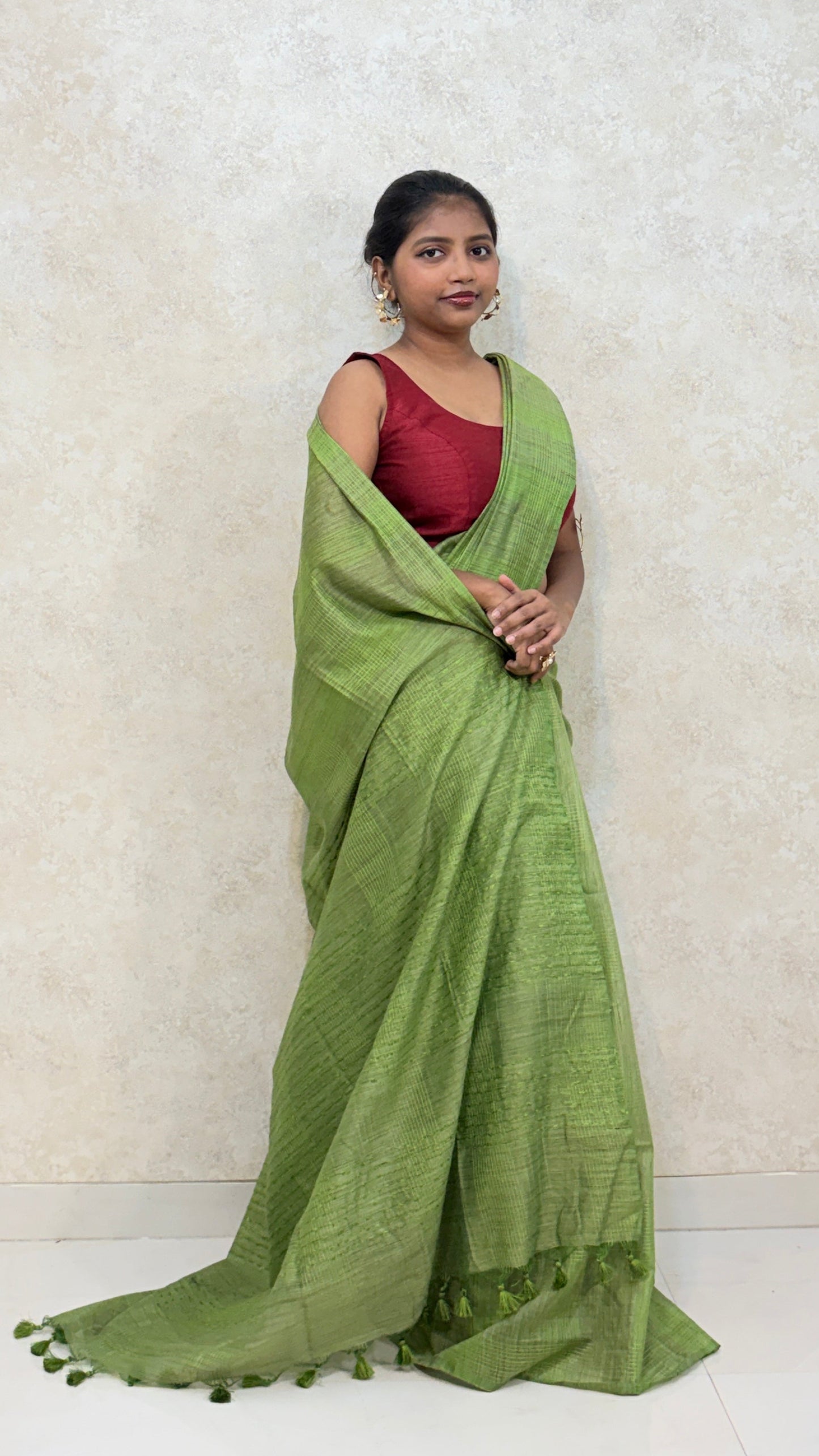 Bamboo Silk sare-Checks edition