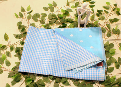 Starry Checks And Silver Hues  - Nanyantara Inspired looks