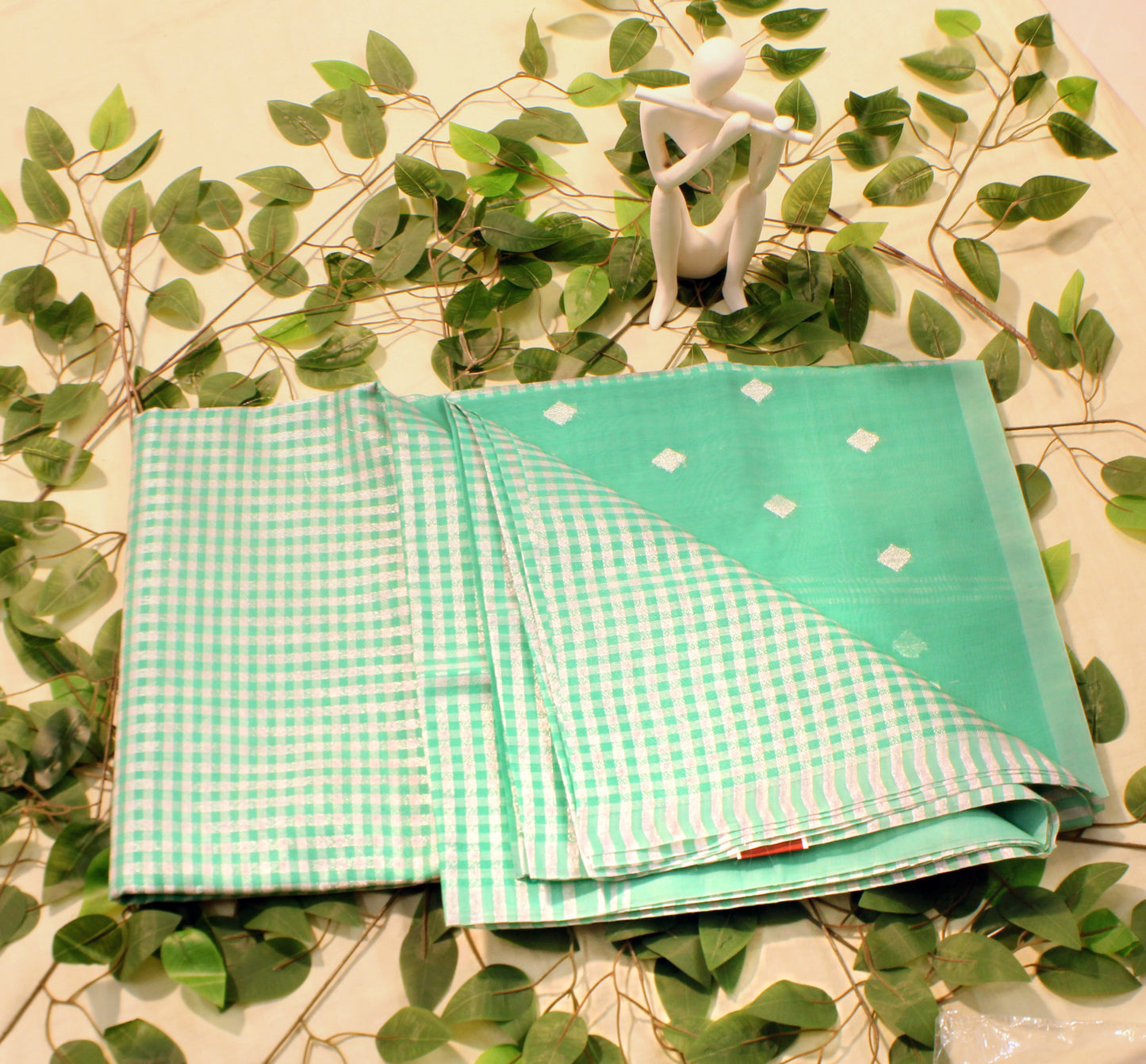 Starry Checks And Silver Hues  - Nanyantara Inspired looks