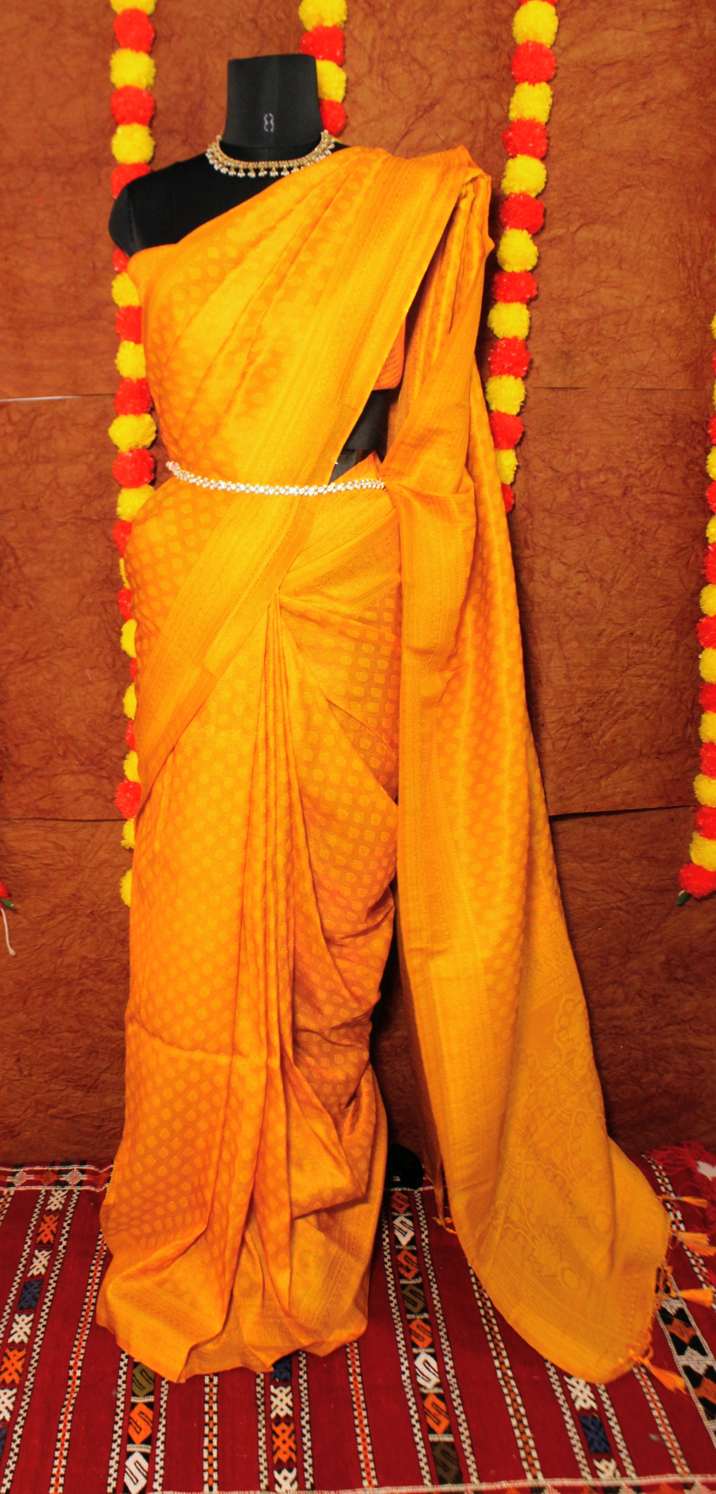 Kubera Silk Golden Splendor: Rich Sarees for Regal Occasions
