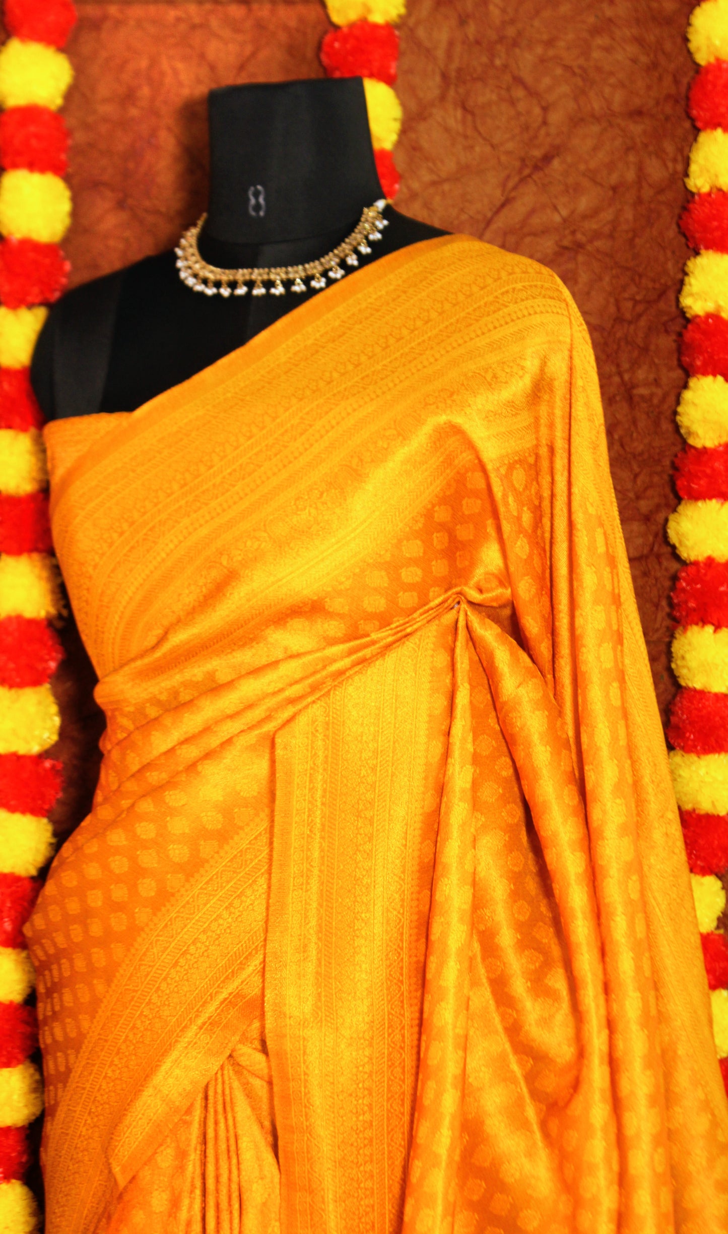 Kubera Silk Golden Splendor: Rich Sarees for Regal Occasions