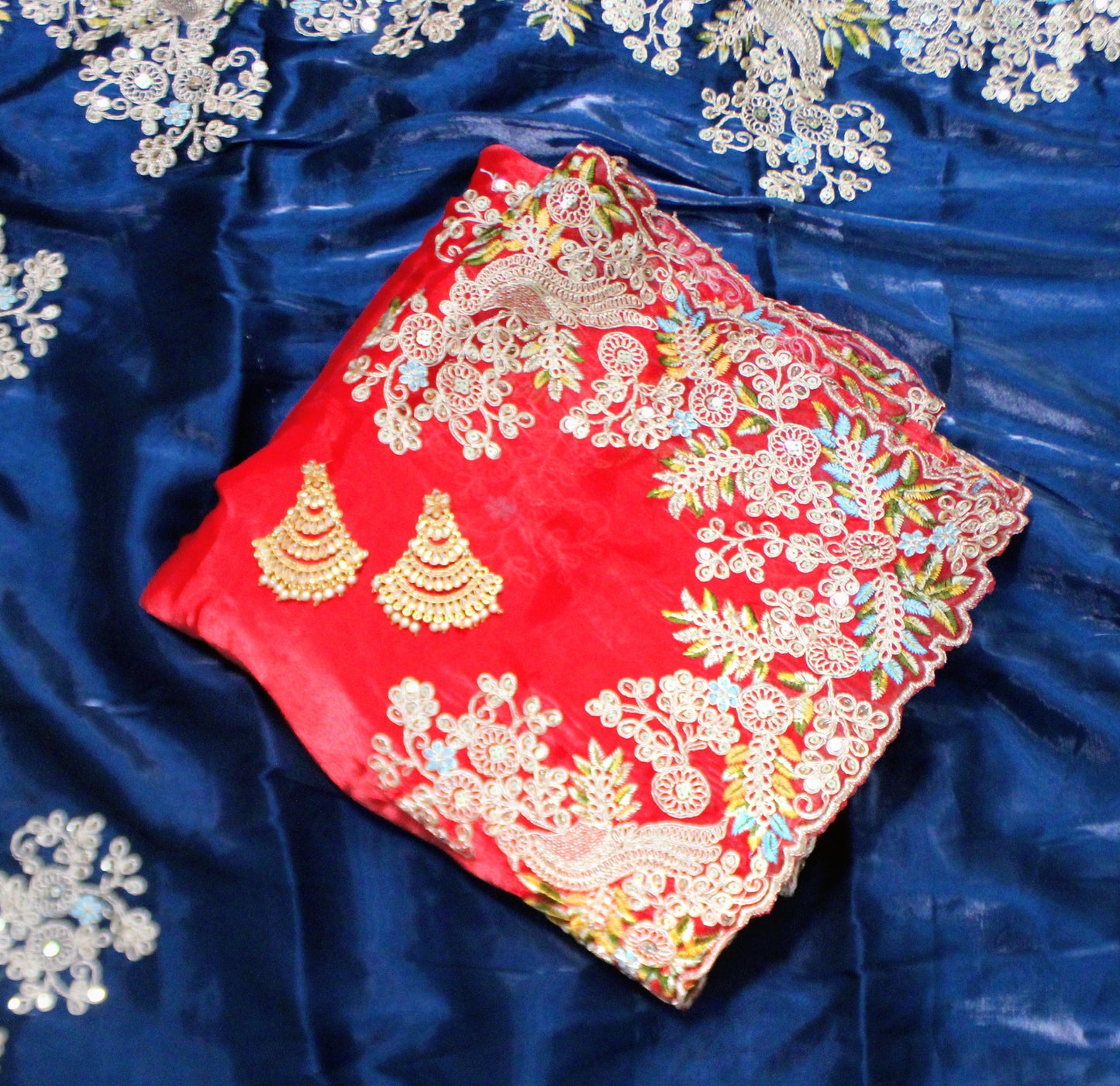 Jimmy Choo Glam – Heavy Embroidered Sarees for Star Moments