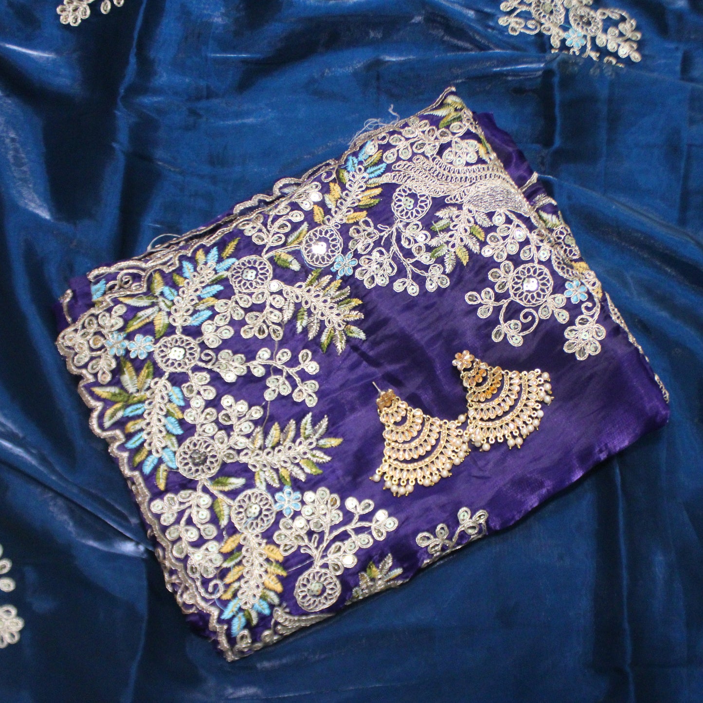 Jimmy Choo Glam – Heavy Embroidered Sarees for Star Moments