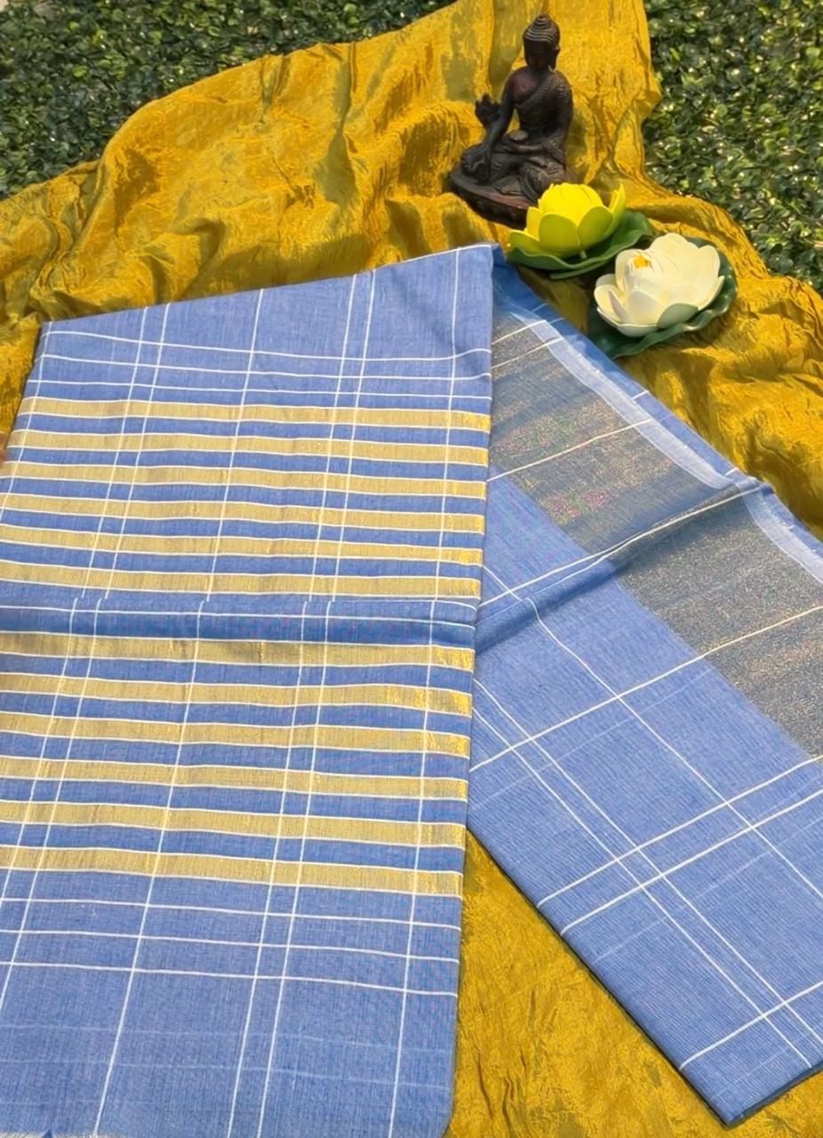Banana Cotton Sarees – Sustainable, Handwoven Elegance