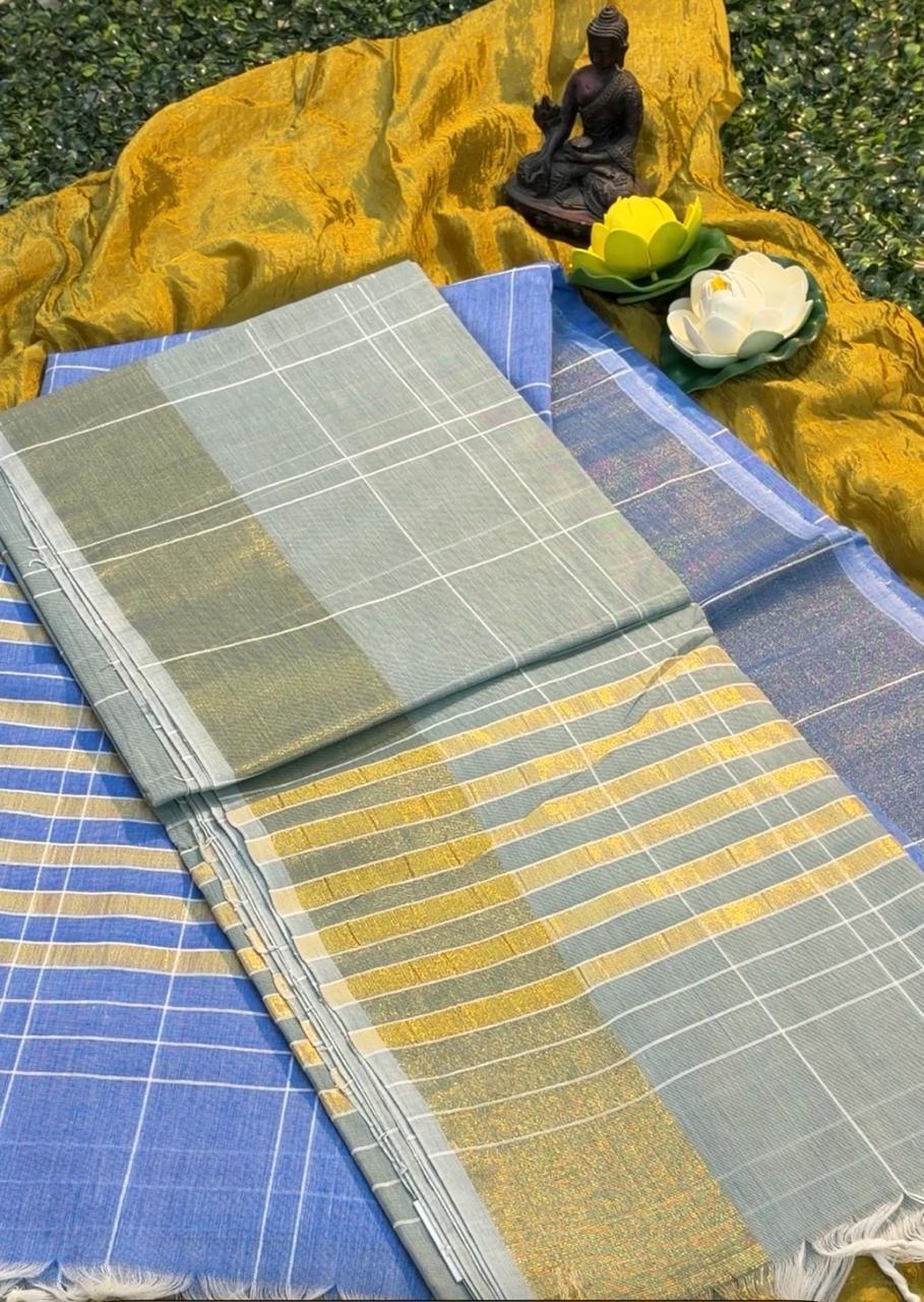 Banana Cotton Sarees – Sustainable, Handwoven Elegance